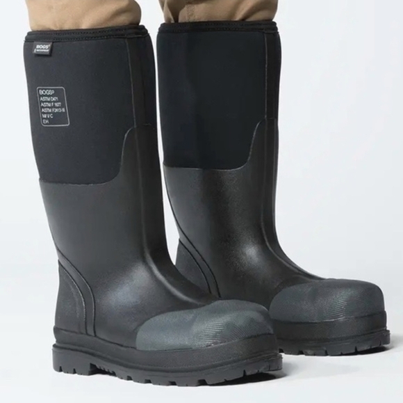 VGUC Bogs Rancher Forge Steel Toe Work Boot Mens 9 Waterproof main image 2